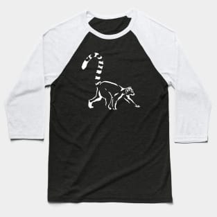 Lemur catta goes forward Baseball T-Shirt